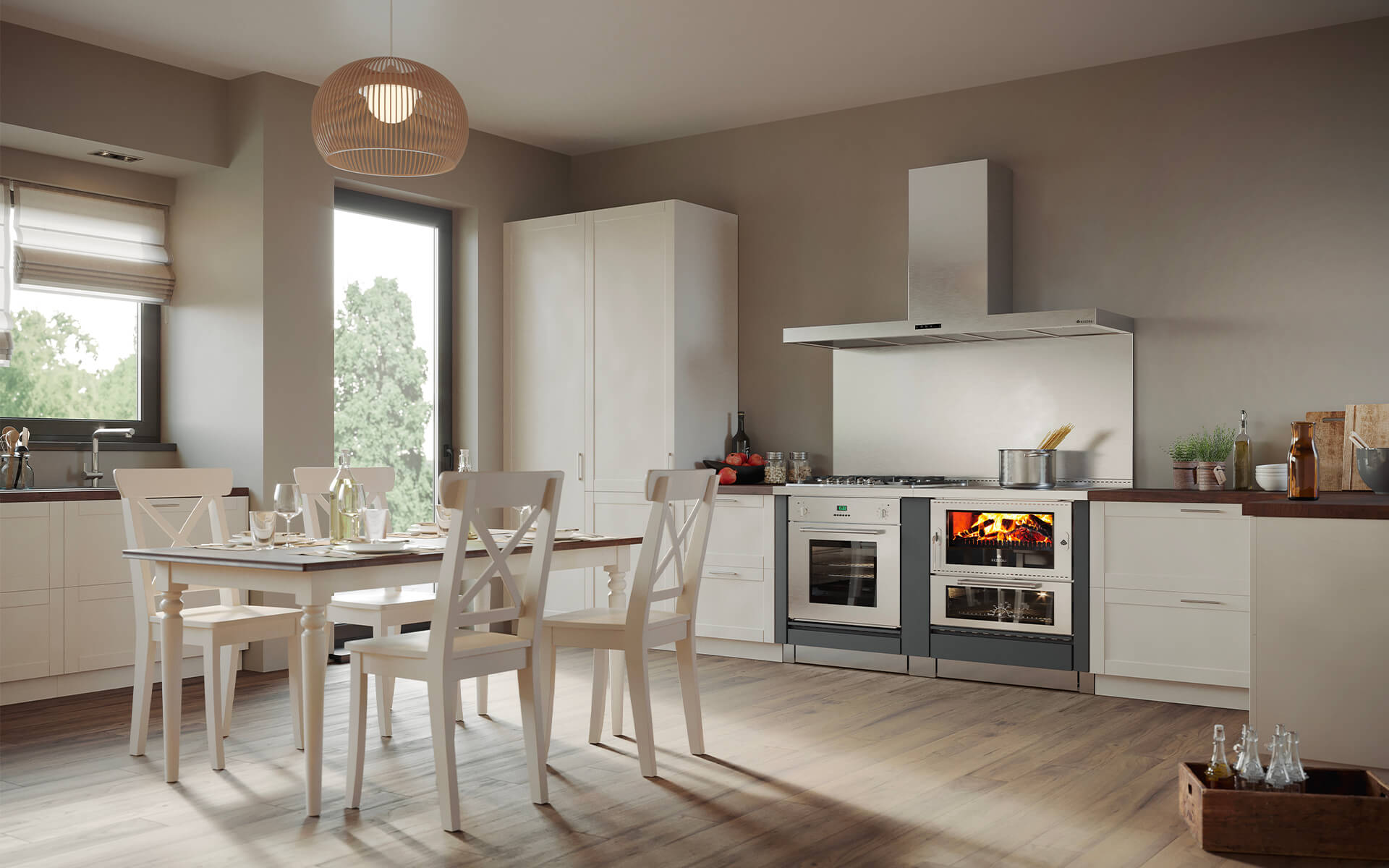 Combined kitchens