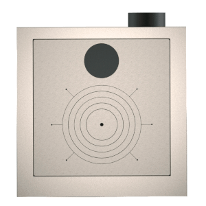 dettaglio Bak- och toppmontering till höger och på mitten