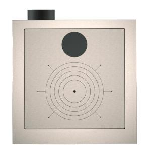 dettaglio Bak- och toppmontering till vänster och på mitten