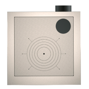 dettaglio Par l'arrière et par le dessus à droite