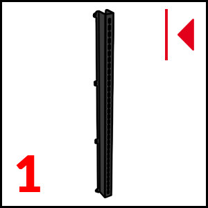 dettaglio Schwarz R. (LxH) mm