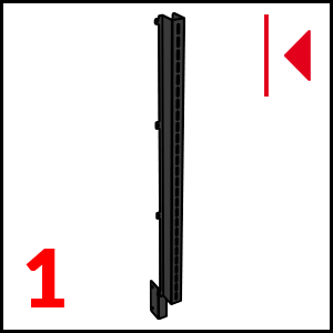 dettaglio Black R. (LxH) mm