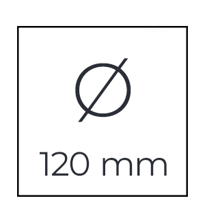 dettaglio Ø120 mm