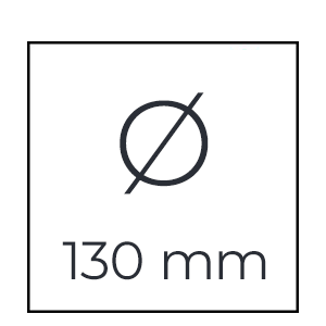 dettaglio Ø130 mm