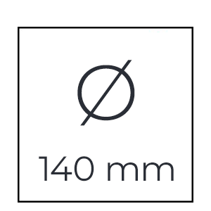 dettaglio Ø140 mm