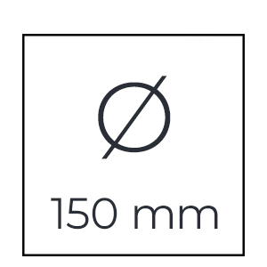 dettaglio Ø150 mm