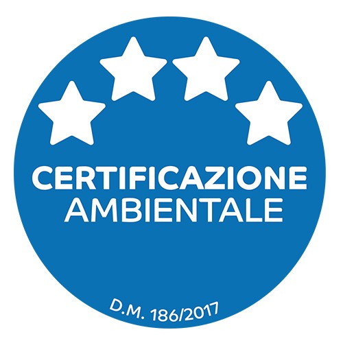 Certifikácia ochrany životného prostredia – 4 hviezdy Rizzoli cucine
