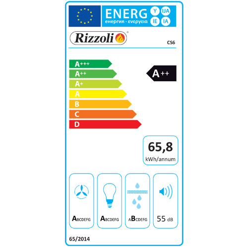 Energy label Rizzoli cucine