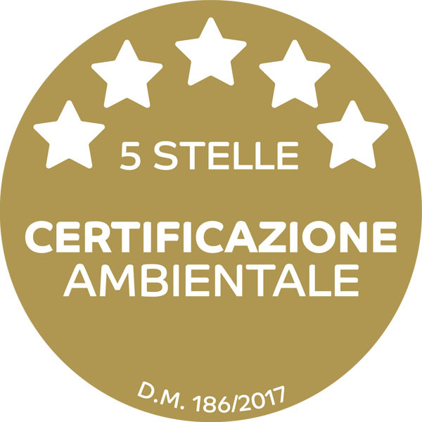 Environmental Certification: 5 Stars Rizzoli cucine