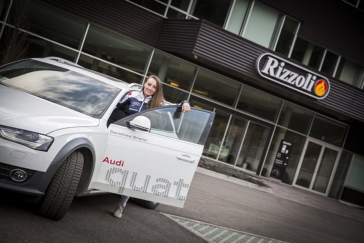 Dorothea Wierer e Rizzoli