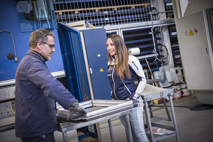 Dorothea Wierer e Rizzoli