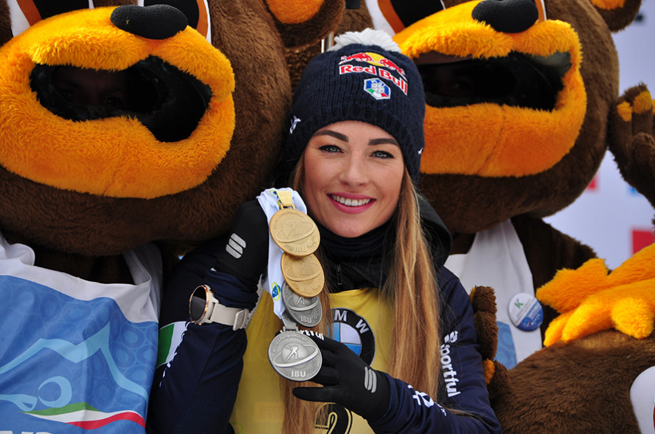Dorothea Wierer confirme son statut de reine de la coupe du monde de biathlon