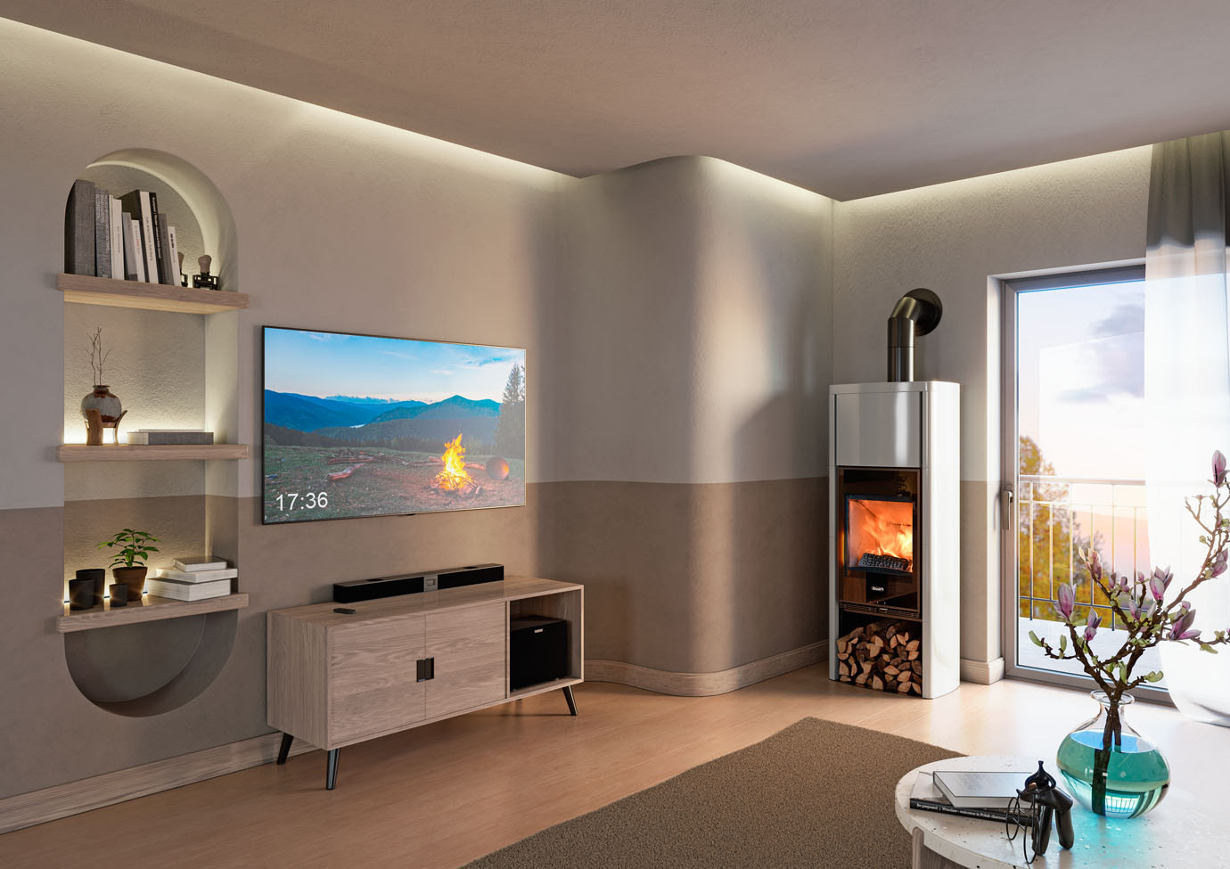 Tutta la gamma di stufe a legna Rizzoli è certificata 5 stelle