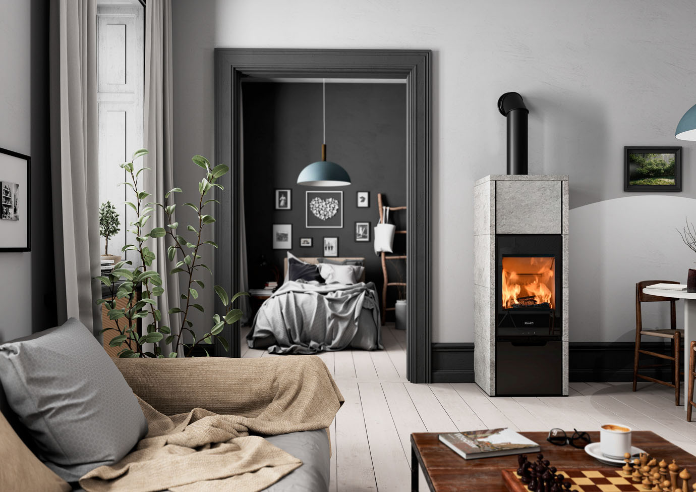 Tutta la gamma di stufe a legna Rizzoli è certificata 5 stelle