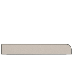 dettaglio Polovičné zaoblenie bez vyvýšenia