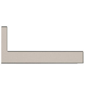 dettaglio Straight edge with riser