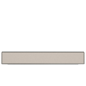 dettaglio Straight edge without riser