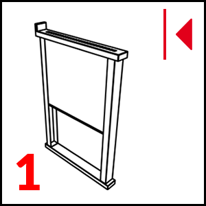 dettaglio Rozpěra vpravo na míru Moderna