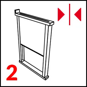 dettaglio Mellansektion vänster + höger 50 mm