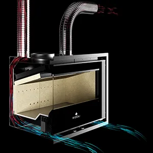 dettaglio Ventilation and ducting kit